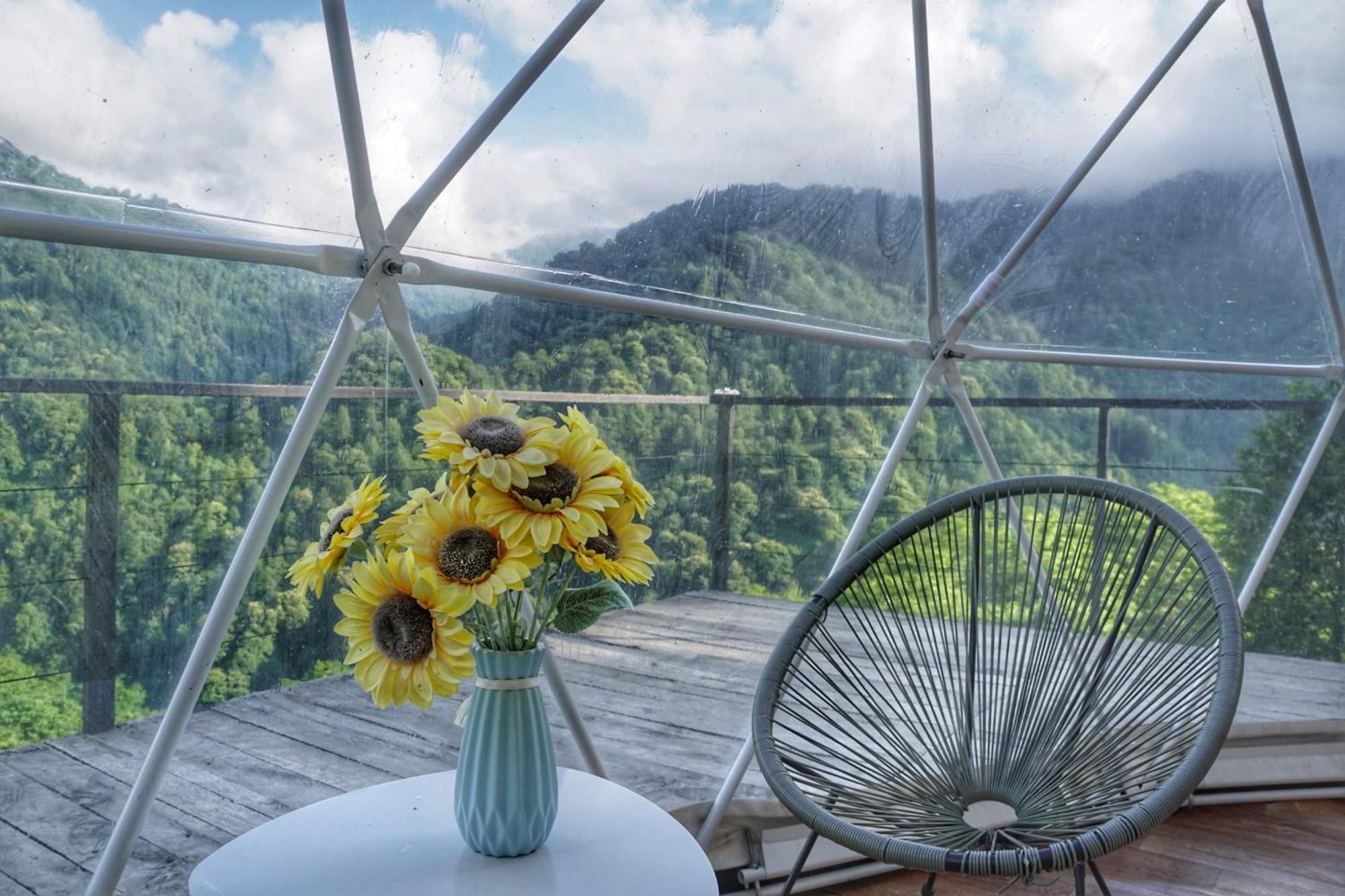 Mtirala Glamping Otel Chakvistavi Dış mekan fotoğraf