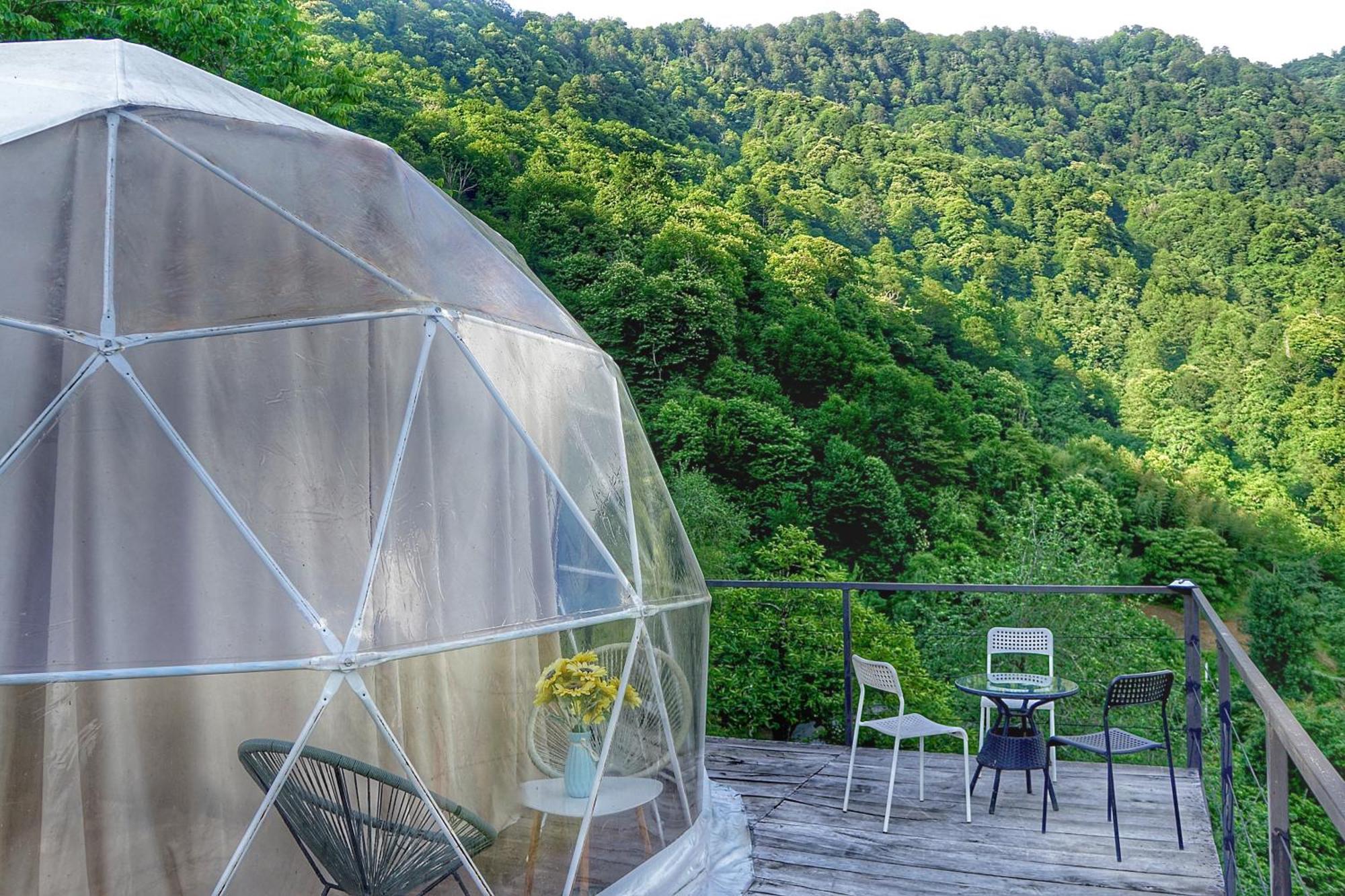 Mtirala Glamping Otel Chakvistavi Dış mekan fotoğraf